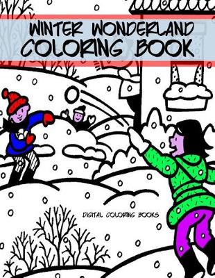 Book cover for Winter Wonderland Coloring Book