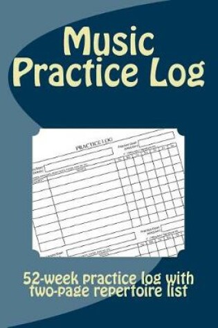 Cover of Music Practice Log
