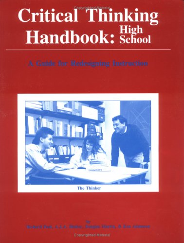 Book cover for Critical Thinking Handbook, High School