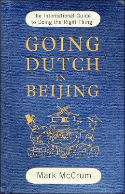 Book cover for Going Dutch in Beijing