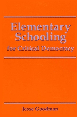 Cover of Elementary Schooling for Critical Democracy