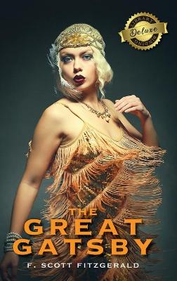 Book cover for The Great Gatsby (Deluxe Library Edition)