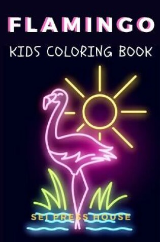 Cover of Flamingo Kids Coloring Book