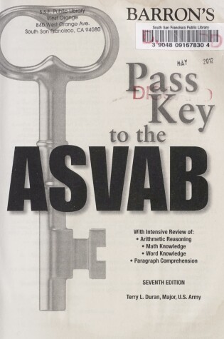 Cover of Pass Key to the ASVAB