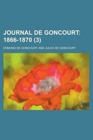 Cover of Journal de Goncourt (3)