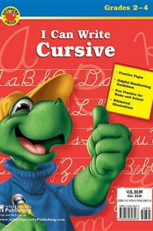 Cover of I Can Write Cursive, Grades 2 - 4