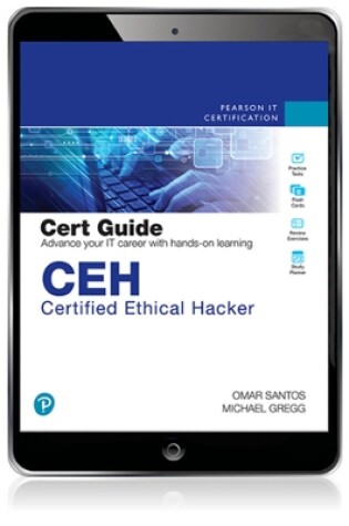 Cover of Pearson eText for CEH Certified Ethical Hacker Cert Guide, 4e