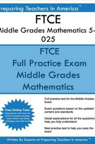 Cover of FTCE Middle Grades Mathematics 5-9 025