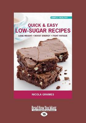 Book cover for Quick & Easy Low-Sugar Recipes