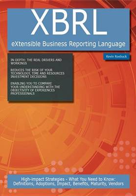 Book cover for Xbrl (Extensible Business Reporting Language)