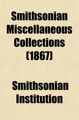 Book cover for Smithsonian Miscellaneous Collections (Volume 6)