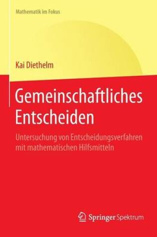 Cover of Gemeinschaftliches Entscheiden