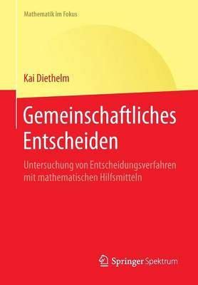 Book cover for Gemeinschaftliches Entscheiden