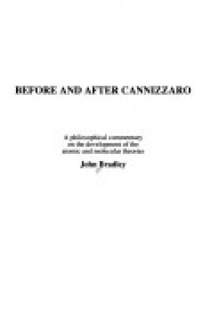 Cover of Before and After Cannizzaro