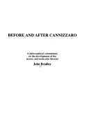 Book cover for Before and After Cannizzaro