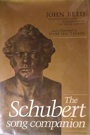 Cover of Schubert Song Compan