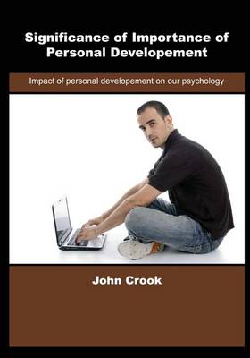 Book cover for Significance of Importance of Personal Developement