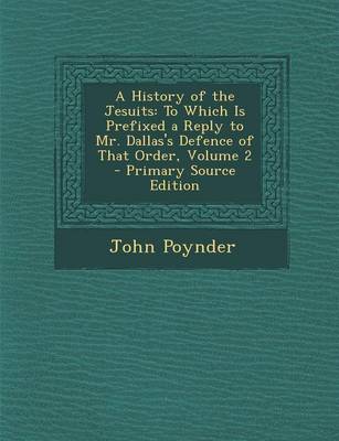 Book cover for A History of the Jesuits