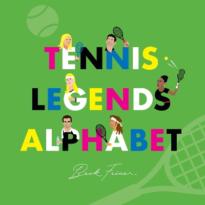 Book cover for Tennis Legends Alphabet