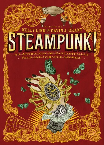 Book cover for Steampunk! An Anthology of Fantastically Rich and Strange Stories