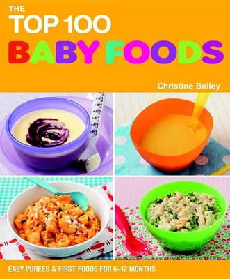 Book cover for The Top 100 Baby Food Recipes