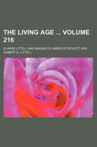 Cover of The Living Age Volume 216