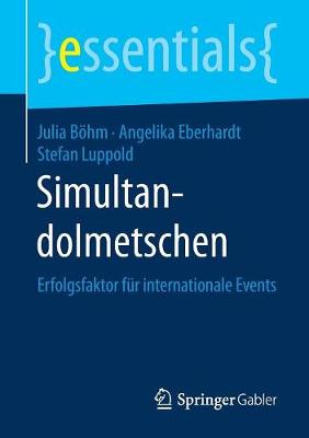 Book cover for Simultandolmetschen