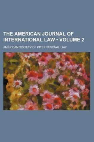 Cover of The American Journal of International Law (Volume 2)