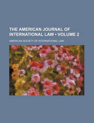 Book cover for The American Journal of International Law (Volume 2)