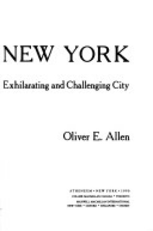 Cover of New York, New York