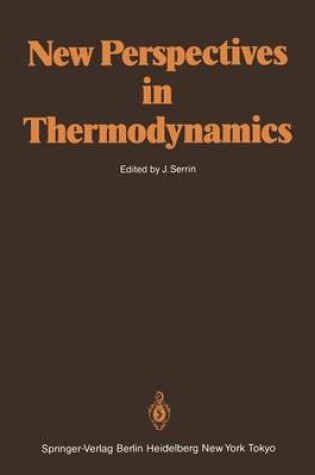 Cover of New Perspectives in Thermodynamics