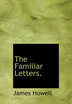 Book cover for The Familiar Letters.