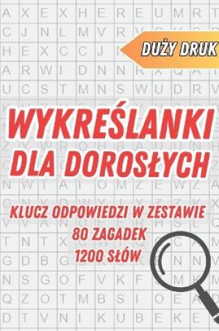 Cover of Wykreślanki dla Doroslych