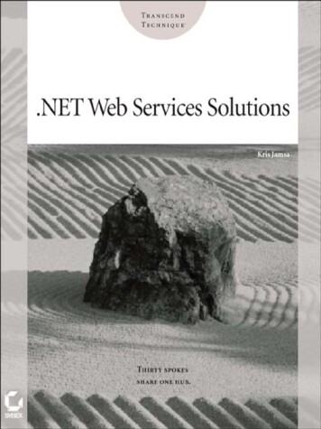 Book cover for .NET Web Services Solutions