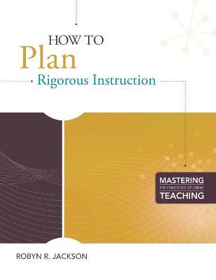 Cover of How to Plan Rigorous Instruction