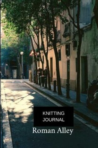 Cover of knitting journal roman alley