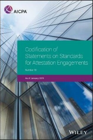 Cover of Codification of Statements on Standards for Attestation Engagements, January 2019