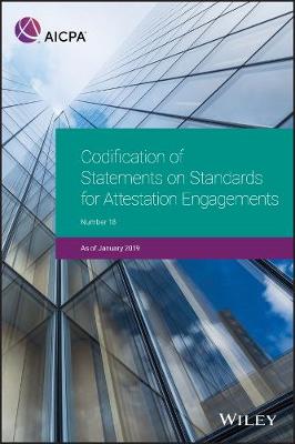Book cover for Codification of Statements on Standards for Attestation Engagements, January 2019