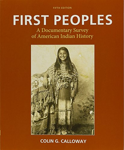 Book cover for First Peoples & Launchpad Solo Access for the Bedford Digital Collections for Native American History