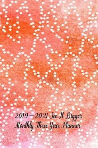 Cover of 2019-2021 See It Bigger Monthly Three Year Planner