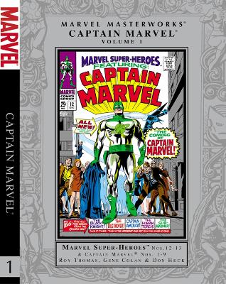 Book cover for Marvel Masterworks: Captain Marvel - Volume 1