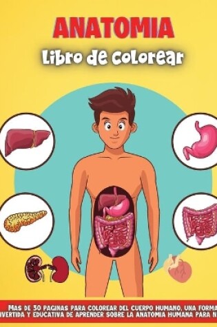 Cover of Anatom�a libro de colorear
