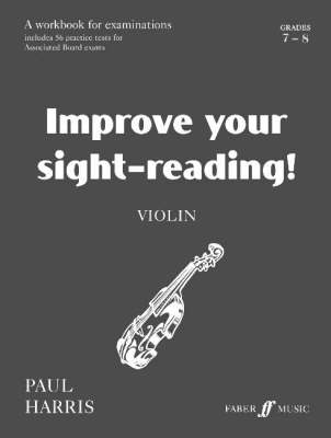 Book cover for Improve Your Sight-Reading! Violin, Grade 7-8