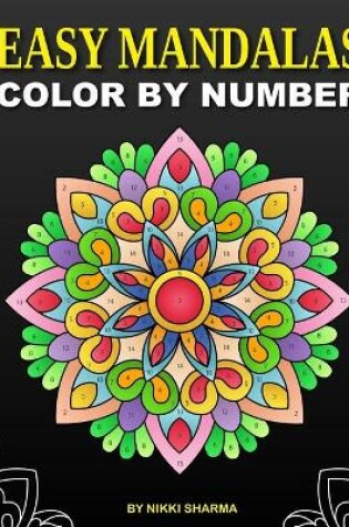 Cover of Easy Mandalas Color by Number