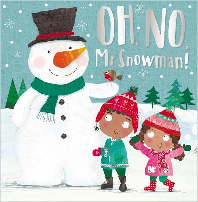 Book cover for Oh No, Mr Snowman!