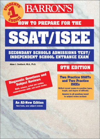 Book cover for How to Prepare for the SSAT/ISEE