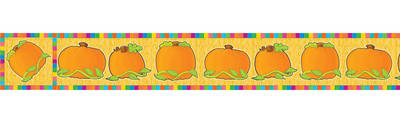 Book cover for Pumpkin Patch Borders with Corners