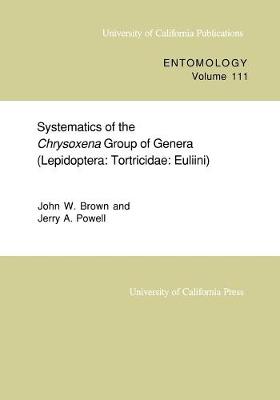 Book cover for Systematics of the Chrysoxena Group of Genera (Lepidoptera