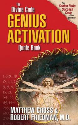 Book cover for The Divine Code Genius Activation Quote Book