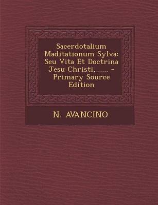 Book cover for Sacerdotalium Maditationum Sylva